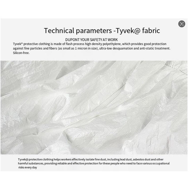 Tyvek Coveralls Manufacturer - Dupont 500 Xpert Disposable Protective Work Clothing