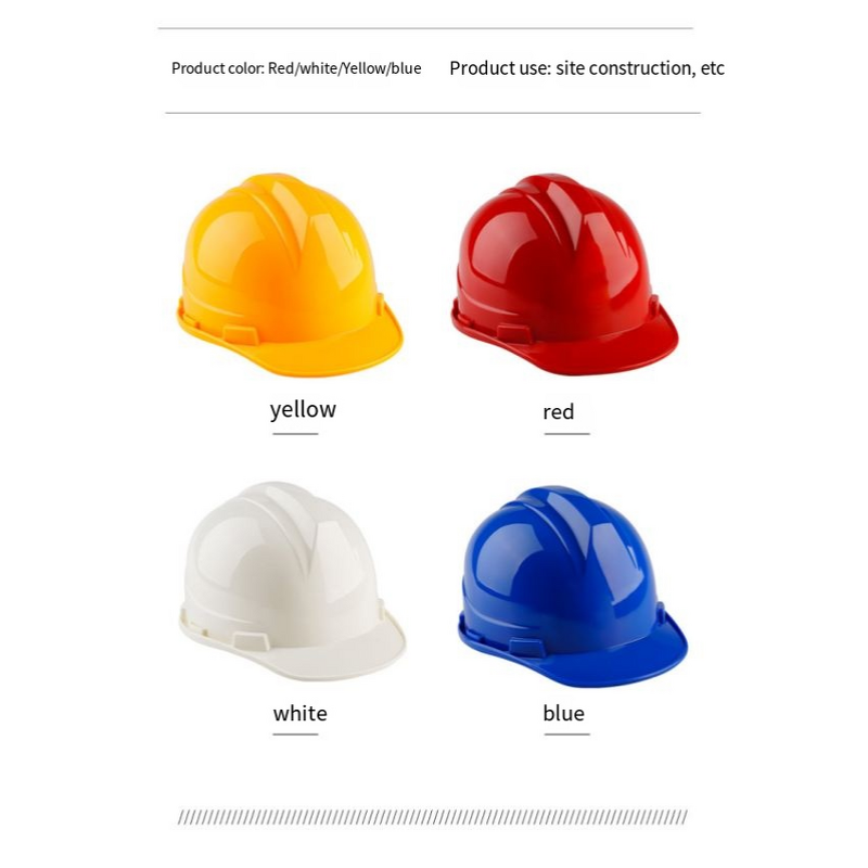 Construction Hard Hat Manufacturer - Ventilated Full Brim Type 2 Class G Engineering Mining ABS Helmet