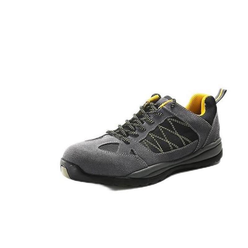Welding Safety Shoes Manufacturer - Steel Toe Fashion Lightweight Anti-Smashing Casual Work Shoes