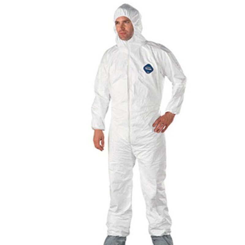 Tyvek Chemical Suits Manufacturer - DuPont 1422A Breathable Safety Equipment Protective Suits