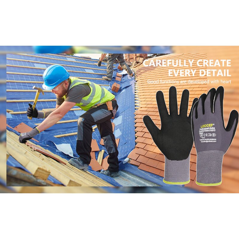 Latex-Coated Work Gloves Manufacturer - Fireproof Aramid Fiber Cut-Resistant Nylon Liner Gloves