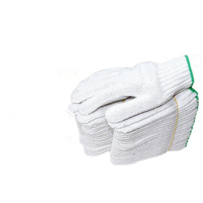 Cotton Knitted Gloves Manufacturer - Safety Multiple Using Household Working Gloves