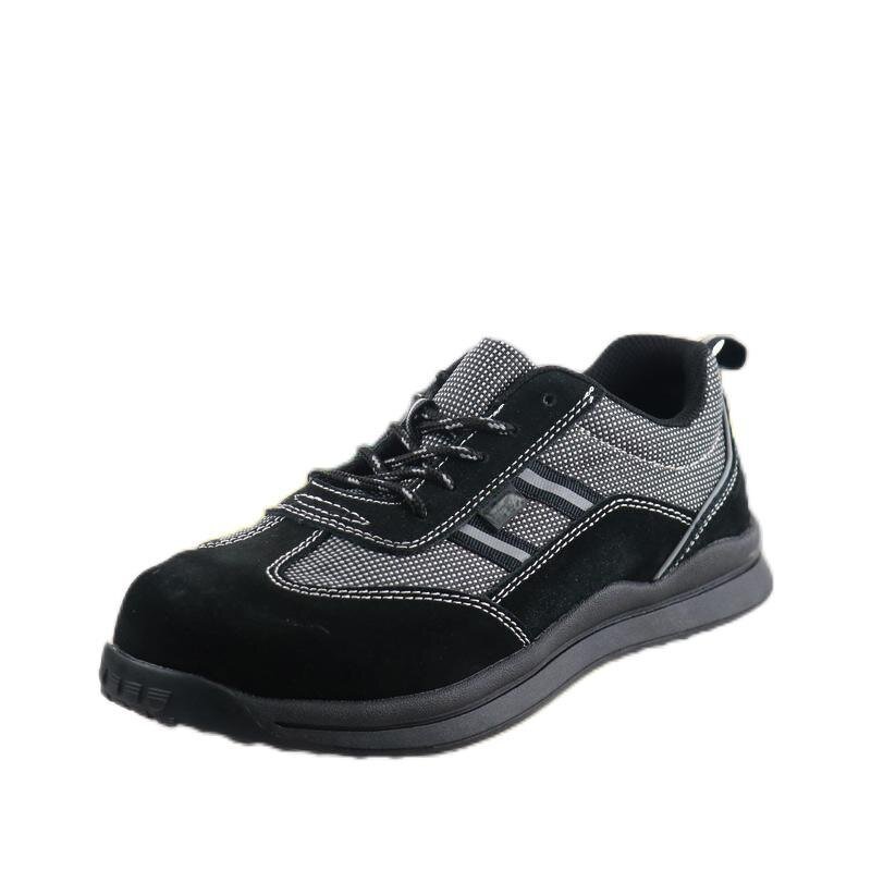Welding Safety Shoes Manufacturer - Steel Toe Fashion Lightweight Anti-Smashing Casual Work Shoes