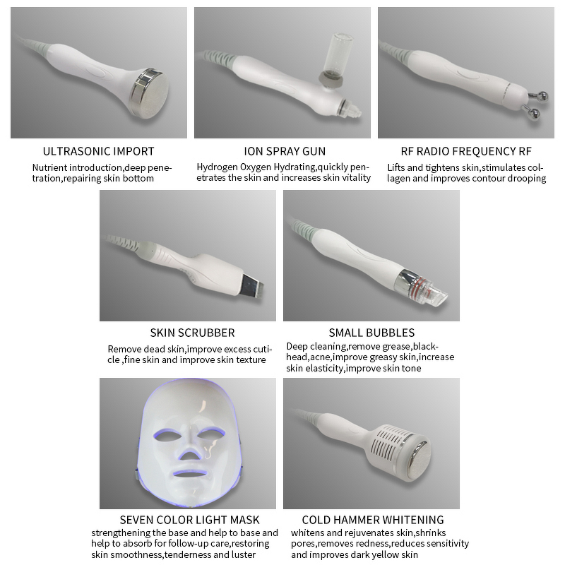 Hydra Water Dermabrasion Beauty Machine Manufacturer - 7 in 1 Oxygen Jet Peeling Microdermabrasion Hydrofacials