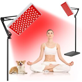Red Light Therapy Lamp Panel Manufacturer - For Body & Face with Stand 660nm & 850nm Infrared