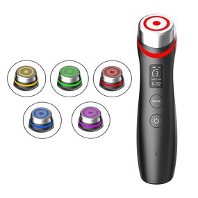 Beauty Instrument Manufacturer - 2025 Gen2 6-in-1 Multifunctional LED Light-Accelerated Skin Therapy Wand for Facial