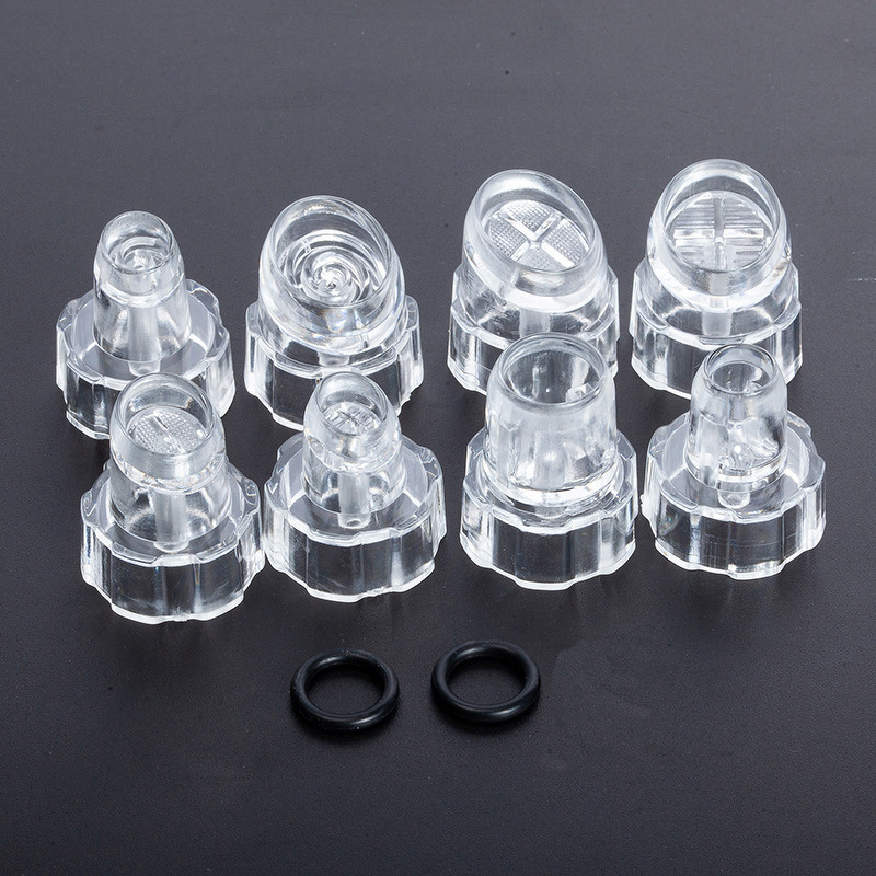 Small Bubble Suction Pen Manufacturer - Original Beauty Instrument Hydrogen Oxygen Jet Replacement Heads Crystal Cleaning