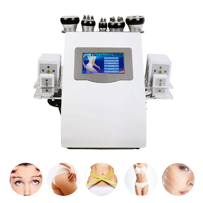 Body Weight Loss Machine Manufacturer - Professional 6 in 1 40k Radiofrequency for Cellulite Reduction & Wrinkle Removal