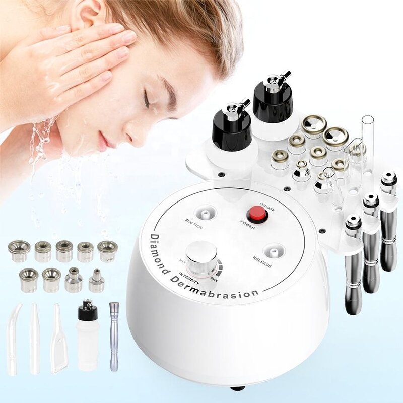 Skin Tightening Machine Manufacturer - Crystal and Diamond for Wrinkle Remover Grinding Oxygen Jet Facial Cleaning
