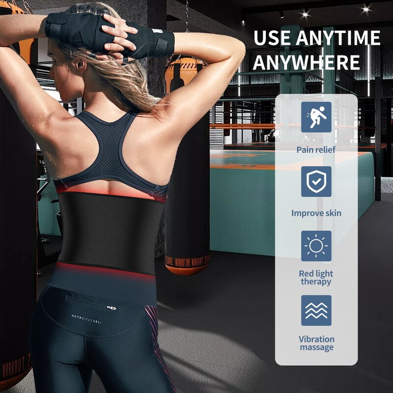 Red Light Therapy Band Manufacturer - Infrared 635nm 860nm Diode for Face Head Feet Pain Relief with US Plug