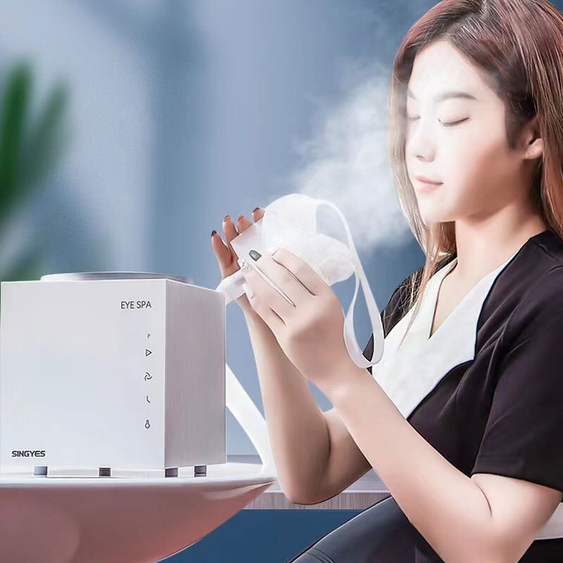 Eyes Nebulizer Manufacturer - Multifunction for Relieve Black Eye Socket Care Ultrasonic Mask Treatment Spray Spa