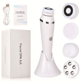 Face Cleaning Brush Manufacturer - Waterproof Silicone Electric Spin for Deep Clean with Massage