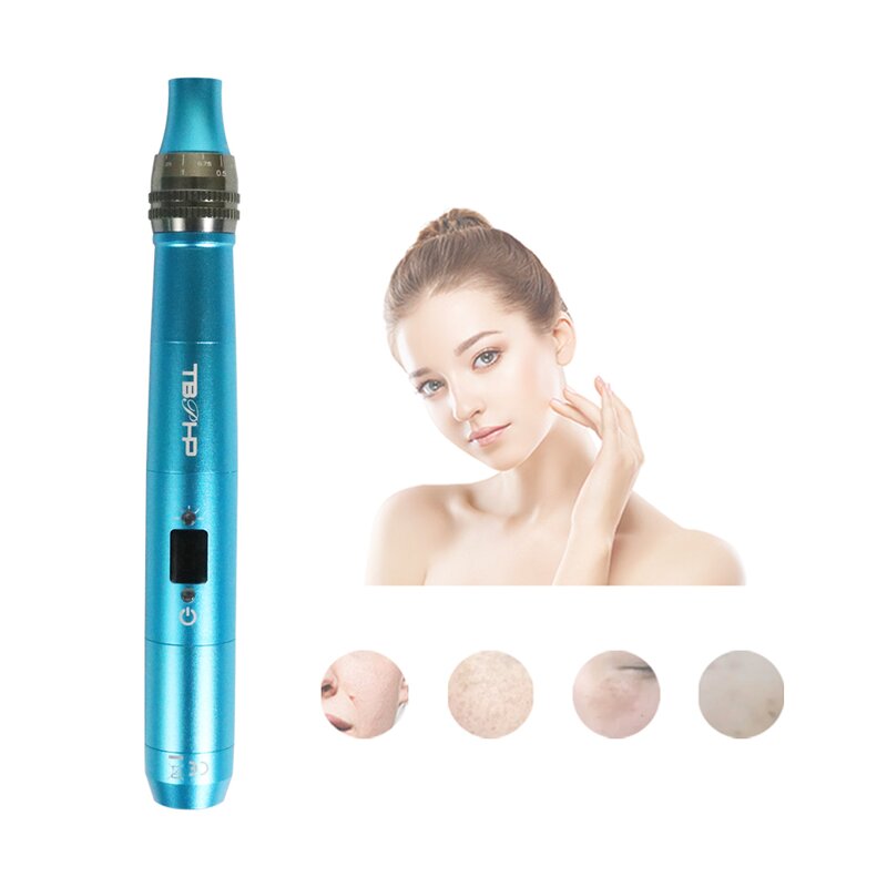 Dermapen Manufacturer - Smart Microneedling with Rechargeable Battery 8 Gears Stainless Steel for Face & Body