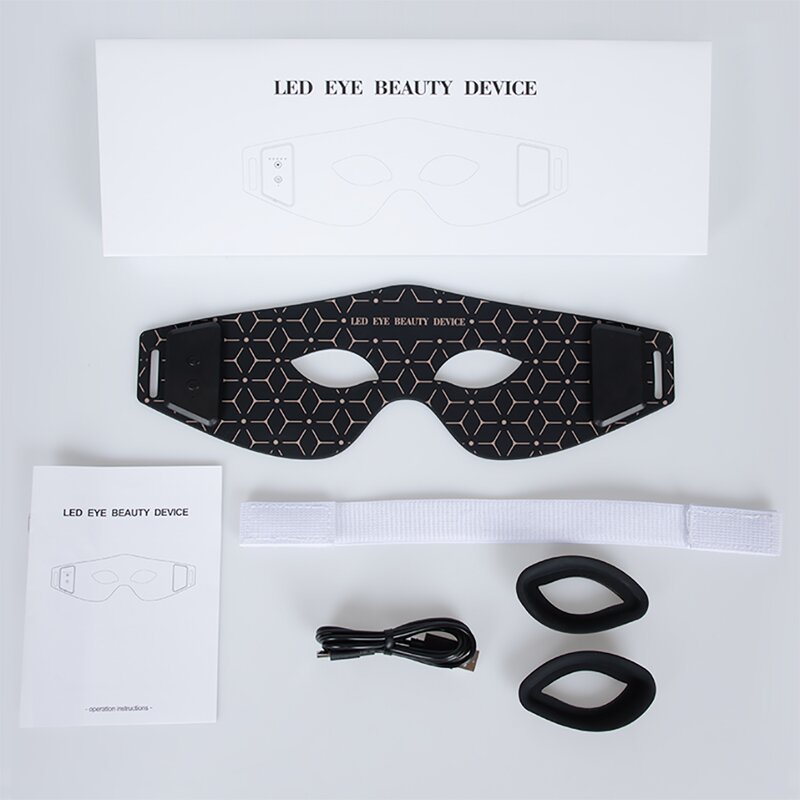 Red Light Therapy Mask Manufacturer - For Eye Care Anti Wrinkle Eye Bag Photon Led Under Eye Massager for Dark Circle