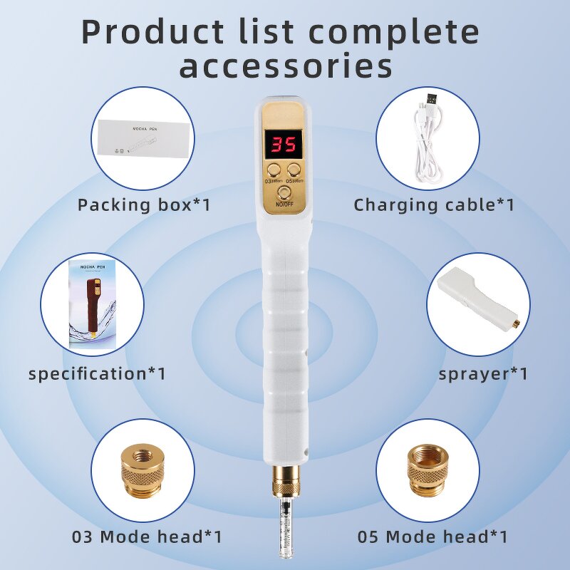 Hyaluronic Acid Serum Pen Manufacturer - No Needle Injection for Lip Lifting Derma Fill Personal Skin Care