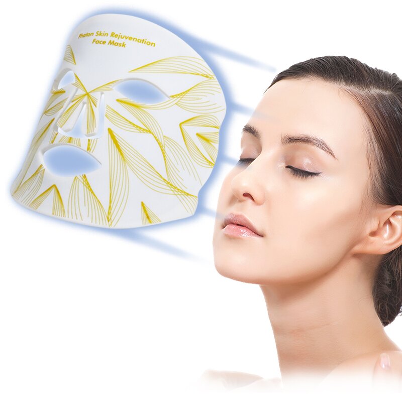 LED Light Therapy Face Mask Factory Direct - Silicone for Acne Treatment & Skin Rejuvenation