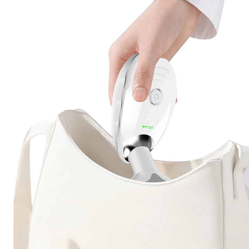 Face Massager Manufacturer - Handheld Double Cheek Chin Lift up V-Shape with LED Photon Therapy for Skin Tightening