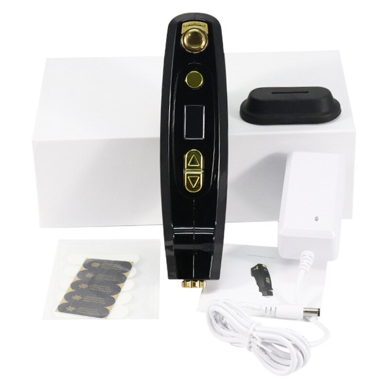 V Face Rejuvenation Instrument Manufacturer - Portable Black Ultrasonic Home Beauty for Face Lifting LED Indicator