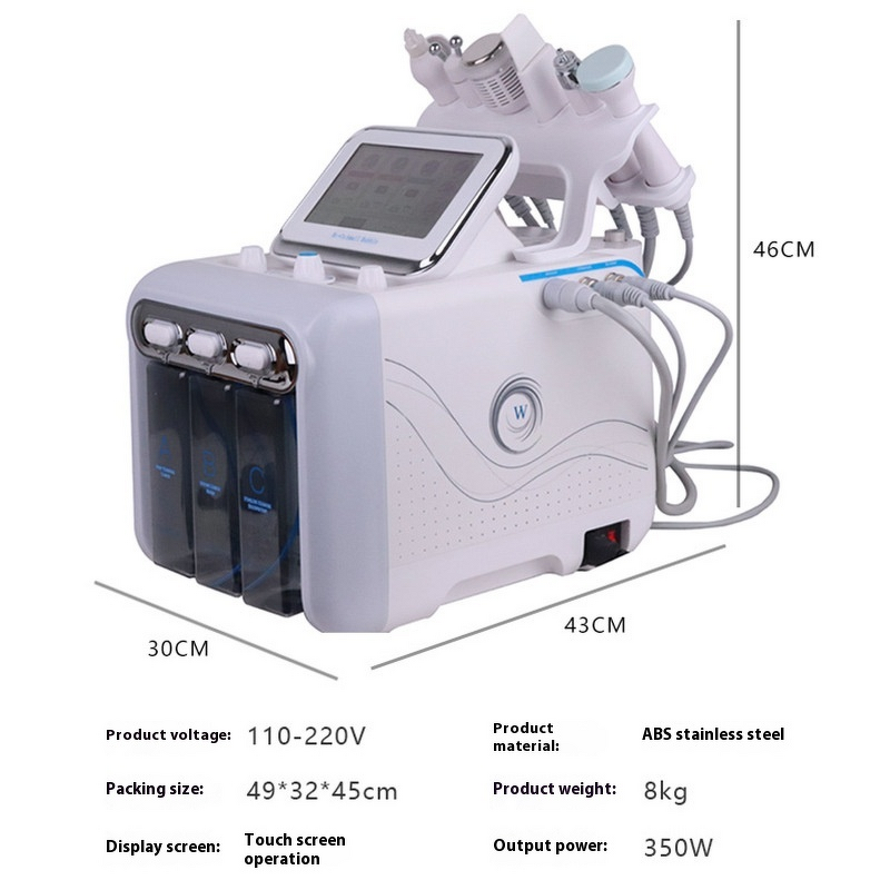 Hydrogen Oxygen Injection Instrument Manufacturer - Small Large Bubble for Skin Management ABS Tool to Absorb Blackheads