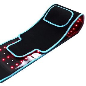 Red Light Therapy Belt Manufacturer - Portable 660nm 850nm Infrared for Pain Relief & Skin Care with US AU Plugs