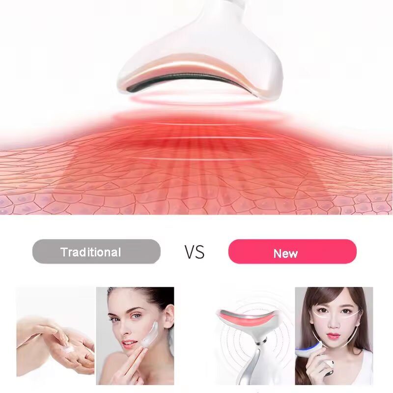 Neck & Facial Skin Massager Manufacturer - Home Use Hand Held Electric for Lift & Tightening with Vibration