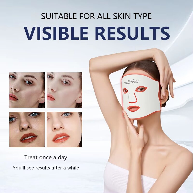 LED Beauty Mask Manufacturer - Cost Effective Colorful Photorejuvenator Red Light Therapy for Facial Care