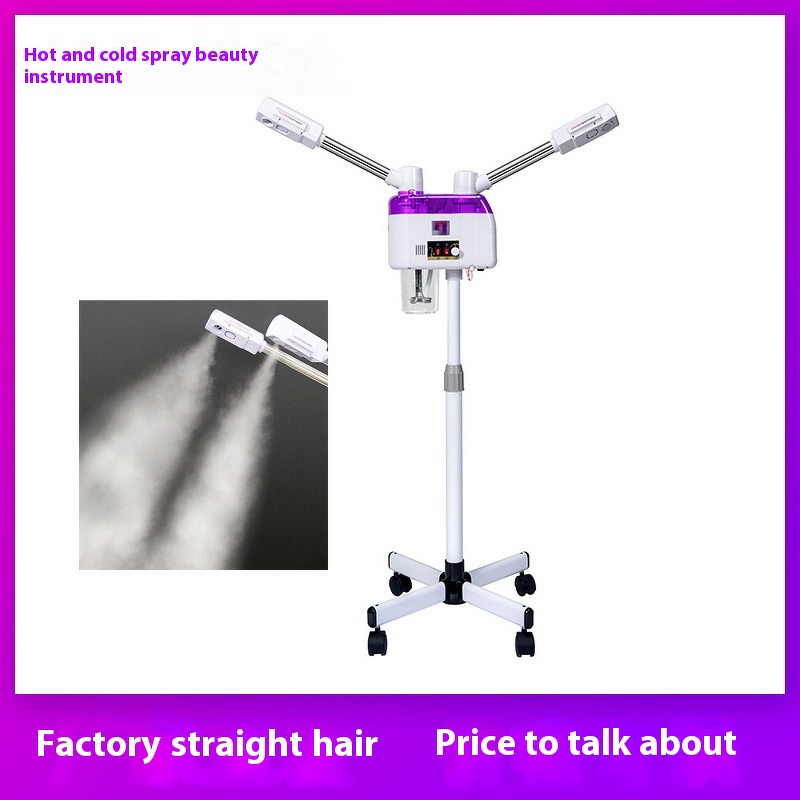Oxygen Injection Device Manufacturer - Dual Tube Home Care Beauty for Facial Steaming Hot Cold Spray Hydration