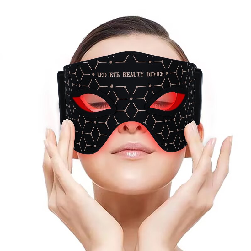 Eye Health Patch Manufacturer - 2025 Trending Hot Selling Red Light Therapy LED Eyes Mask Hydrogel Spa for Cooling