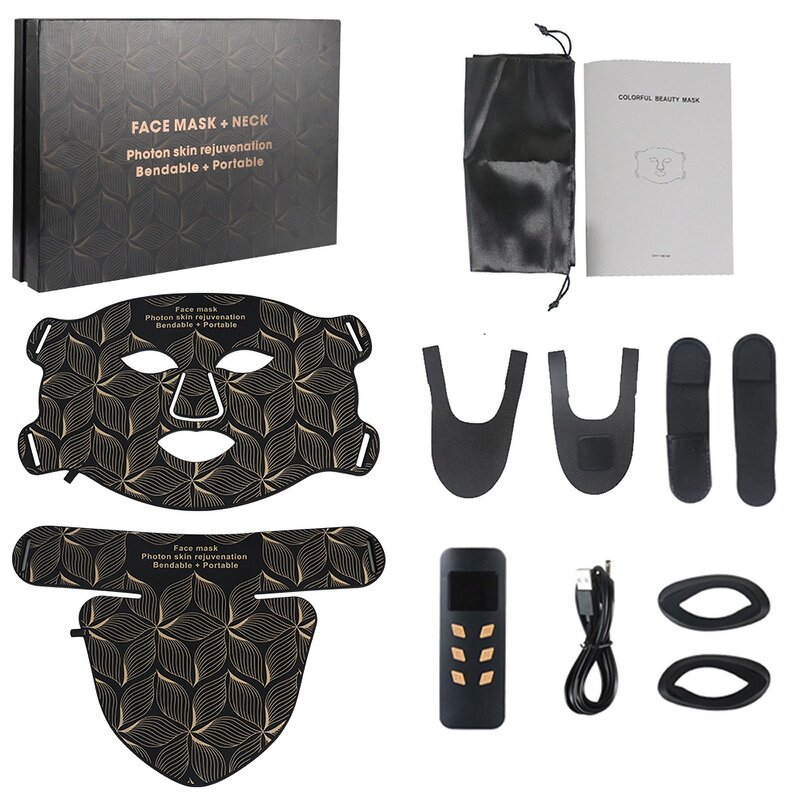 LED Light Therapy Mask Manufacturer - Infrared for Face Acne Treatment Waterproof 3000mAh Battery