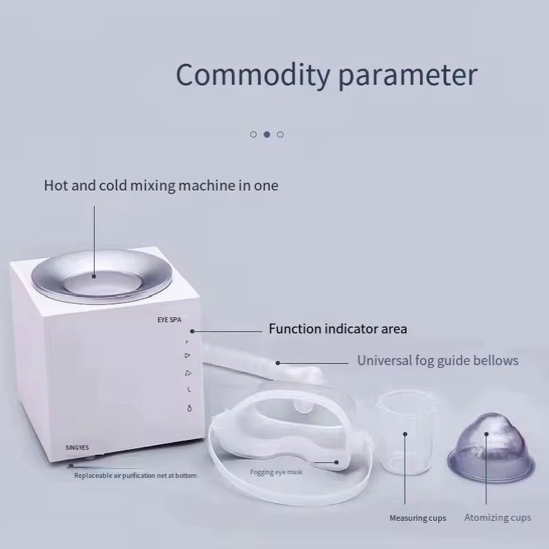 Eye Nebulizer Manufacturer - Home Use Desktop Ultrasonic Atomization for Skin Rejuvenation Face Lift Eye Care