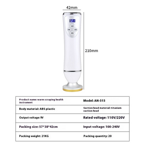 Negative Pressure Cupping Therapy Device Manufacturer - Cross-Border Electric for Back Scraper Heating Blood Circulation Massage