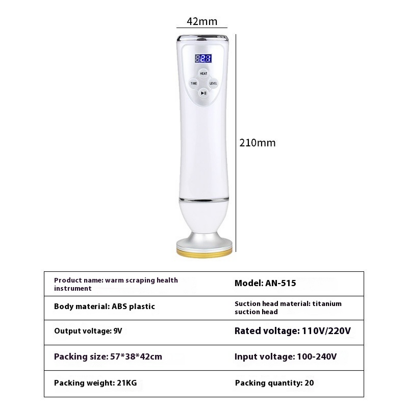 Negative Pressure Cupping Therapy Device Manufacturer - Cross-Border Electric for Back Scraper Heating Blood Circulation Massage