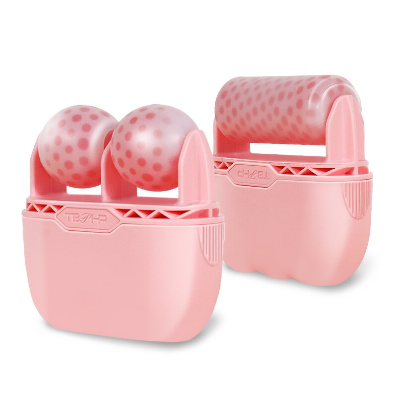 Ice Roller Face Massager Manufacturer - Hand Held V Shaped Portable for Face Lift & Anti-Puffiness
