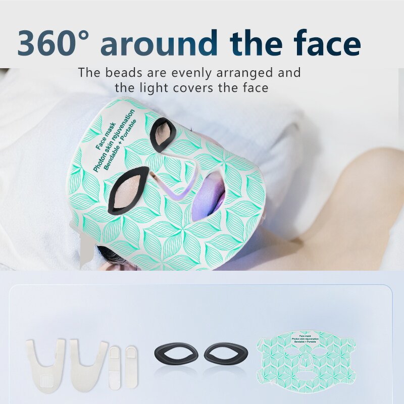 LED Face Mask Manufacturer - Home Use Red Light Therapy 7 Colors Photon Therapy