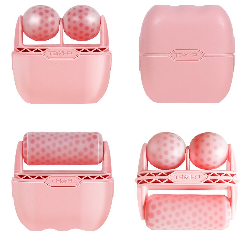 Ice Roller Face Massager Manufacturer - Hand Held V Shaped Portable for Face Lift & Anti-Puffiness