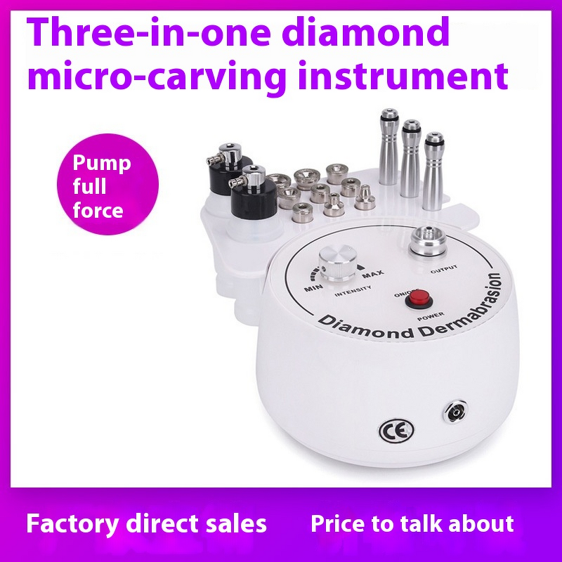 Microdermabrasion Machine Manufacturer - Three-in-One Household for Blackhead Suction Oxygen Injection Skin Care Microcrystal
