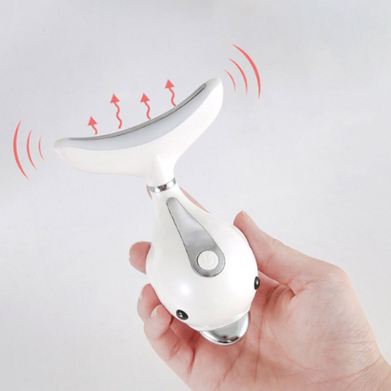 Face Massager Manufacturer - Portable USB Cordless Anti-Wrinkle with LED Light Therapy for Neck Care & Skin Tightening