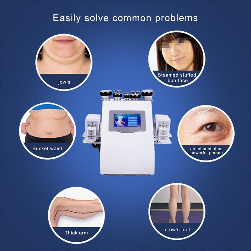 Body Management Machine Manufacturer - 6 in 1 RF Device for Face Body Skin Lifting & Tightening