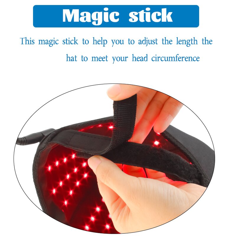 Red Light Therapy Helmet Manufacturer - 660nm 850nm Red Blue Hat for Hair Loss Regrowth