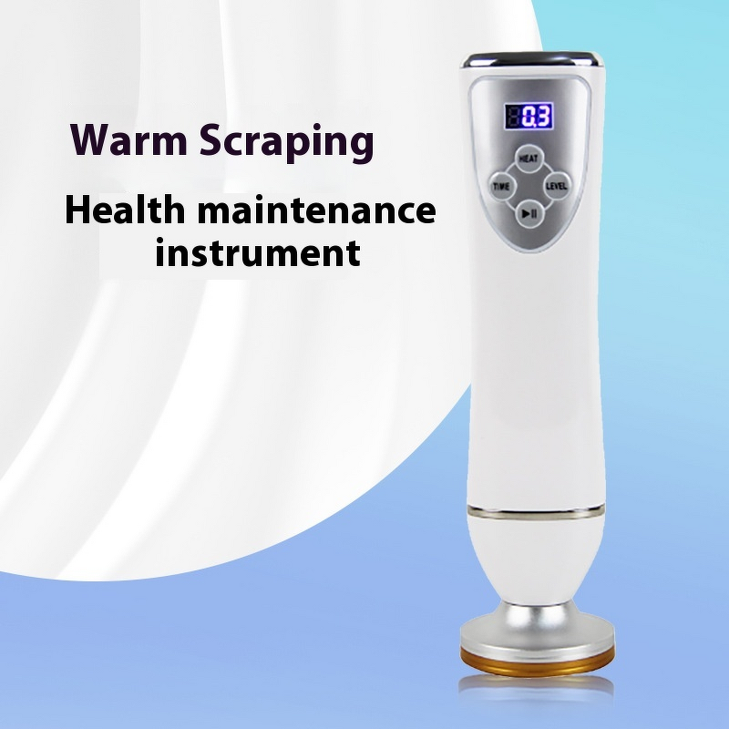 Electric Body Instrument Manufacturer - Custom Negative Pressure Scraping Heating Meridian Activation Back Massage Warm Suction