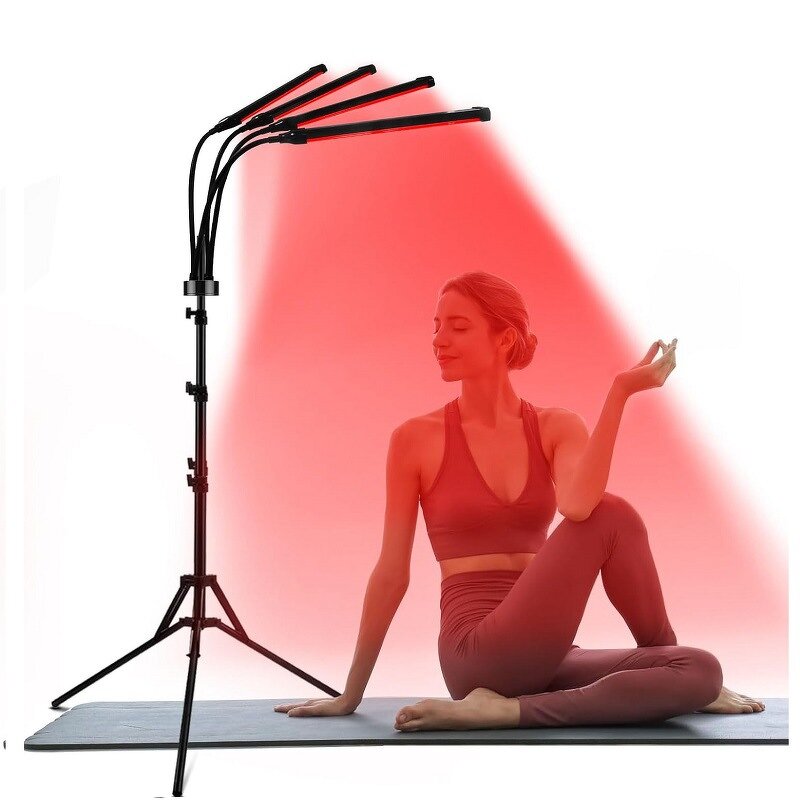 Red Light Therapy Lamp Manufacturer - 30w Standing for Body & Face Pain Relief 660nm/850nm