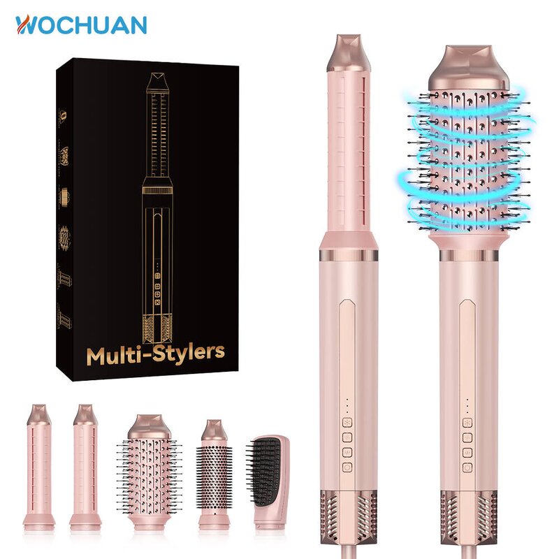 Hair Styler Manufacturer - All in One Dryer Curling Iron Straightener Brush Hair Styling Tools