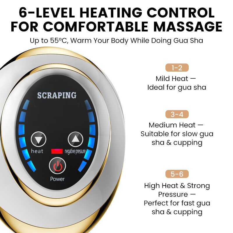 Body Sculpting Device Manufacturer - Handheld Cupping Gua Sha Fat Belly Burning Multifunction Machine