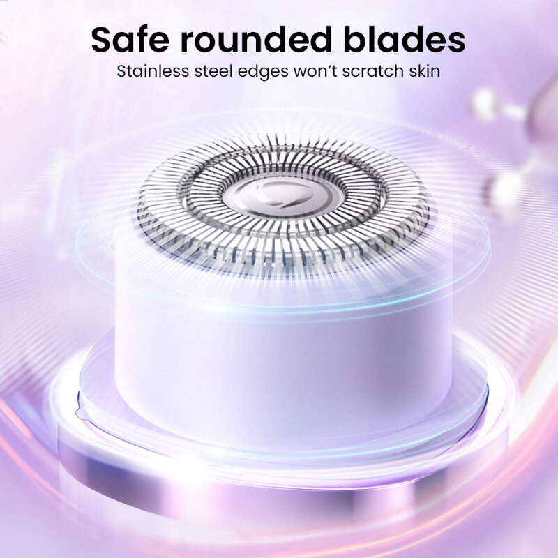 Electric Bikini Trimmer Manufacturer - 2 in 1 Lady Hair Groomer Painless Ipx6 Waterproof Shaver