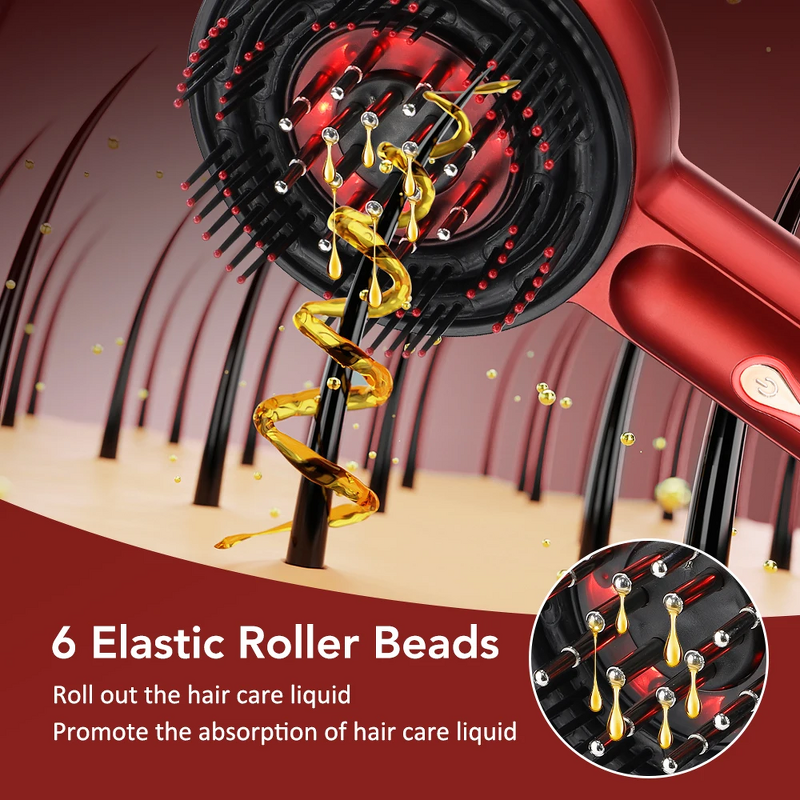 Scalp Massage Comb Manufacturer - 2025 Handheld Electric Portable Hair Growth Relaxing Massager