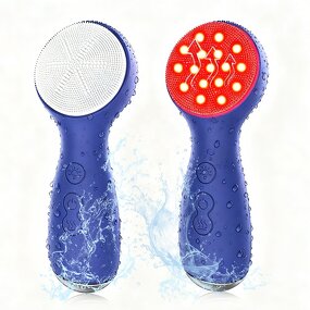 Facial Cleansing Brush Manufacturer - Electric Heated Waterproof Exfoliating Silicone Face Wash Brush