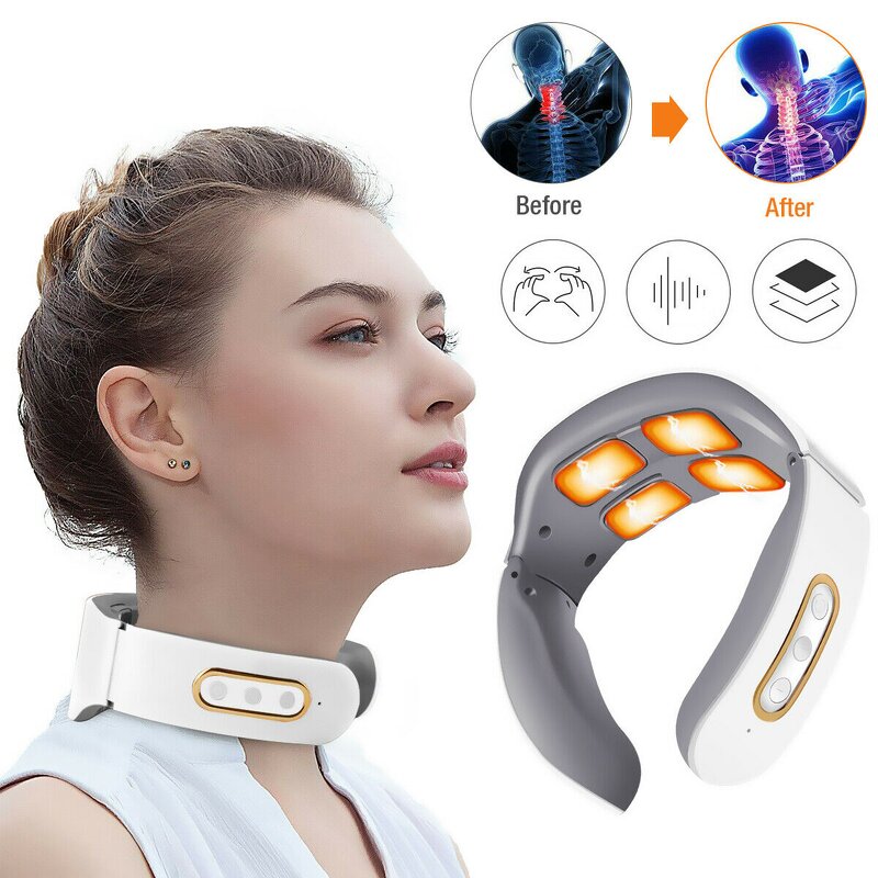 Neck Massager Manufacturer - 2025 Wireless Electric Deep Muscle Cervical Massage Device