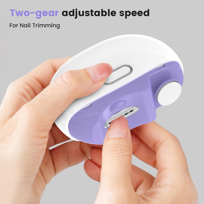 Electronic Nail Clipper Manufacturer - With Catcher Automatic Led Nail Clippers for Adult Gift Set
