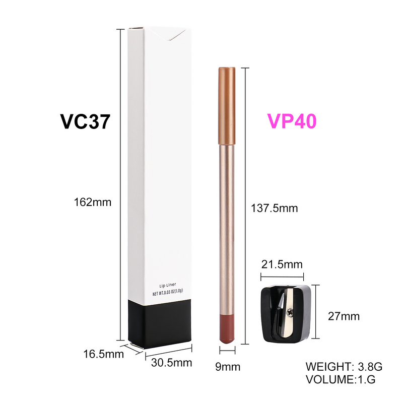 Lip Liner Manufacturer - Cruelty Free Vegan Private Label Waterproof Long-lasting Dark Brown Matte Creamy