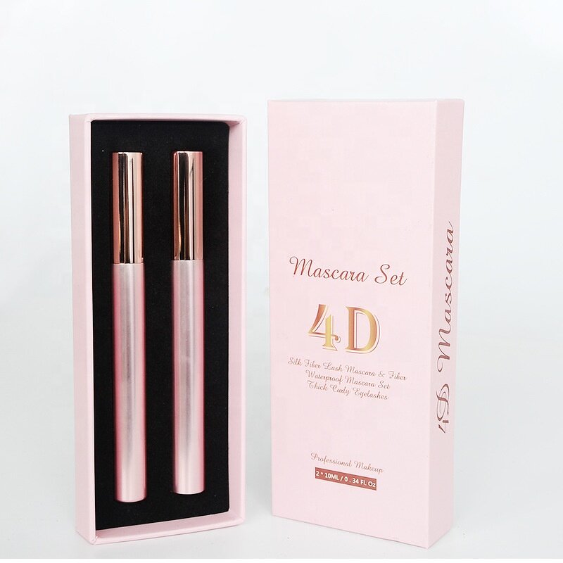 Mascara Set Manufacturer - Wholesale Professional Private Label 4D Silky Fiber Lash & Fiber Waterproof Kit